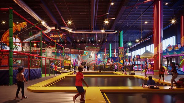 Découvrez le complexe de loisir à Pau : trampoline, ninja, laser game et kid's park